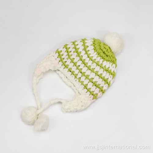 Crochet Winter Hearing Hat